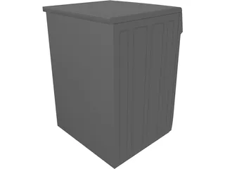 Washing Machine Samsung 3D Model preview