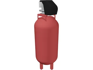 Craftsman Aircompressor 3D Model preview