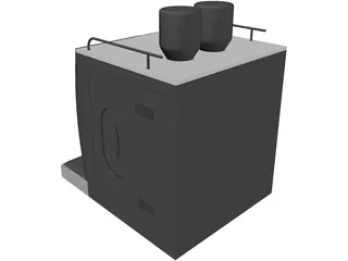 Coffee Maker Jura 3D Model preview