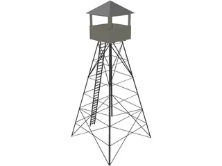Tower Guard 3D Model preview