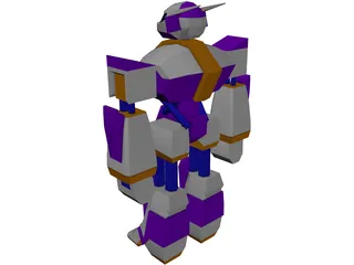 Robot 3D Model preview