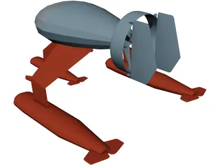 Water Bug 3D Model preview