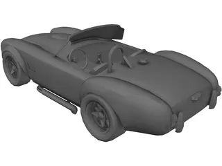 Shelby Cobra (1966) 3D Model preview