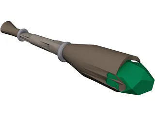 Staff Of Earth and Stone 3D Model preview