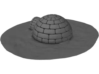 Igloo 3D Model preview