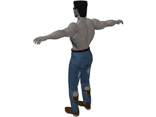 Man 3D Model preview