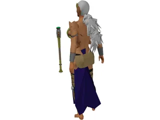 Witch Of Light 3D Model preview