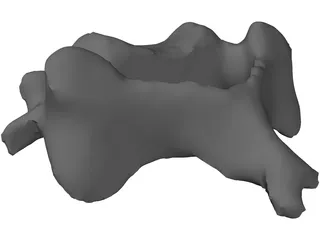 Vertebra 3D Model preview