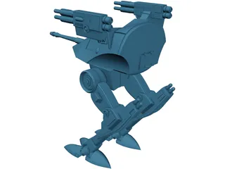 LCT-5M Locust 3D Model preview