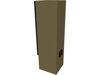 Cat Speaker 3 way 3D Model preview