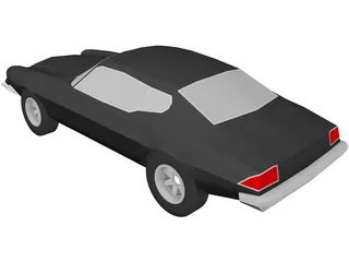 Pontiac Firebird 3D Model preview