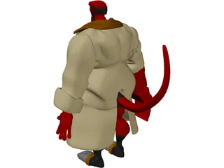 Hellboy 3D Model preview
