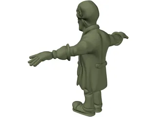 Savantfou 3D Model preview
