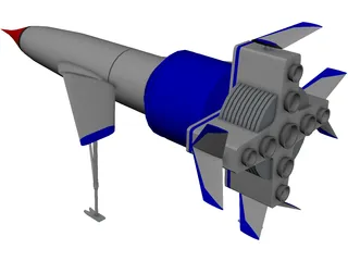 Thunderbird 3D Model preview