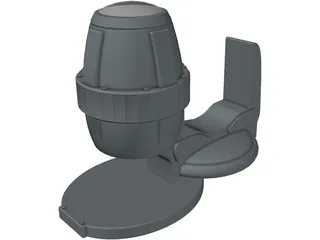 Ireos Pro Xeon Search Light 3D Model preview