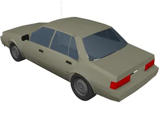 Oldsmobile Firenza 3D Model preview
