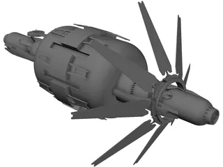 Satellite 3D Model preview