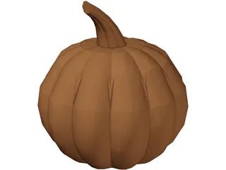 Jack-o-Lantern 3D Model preview