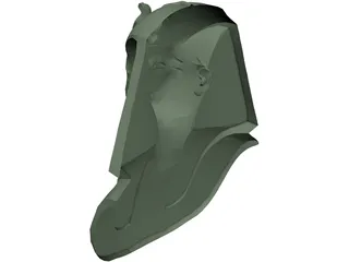 Tut Mask 3D Model preview