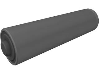 AA Battery 3D Model preview
