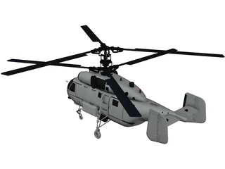 Kamov Ka-27M Helix 3D Model preview