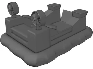 Hovercraft 3D Model preview