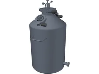 Chemical Vault 3D Model preview