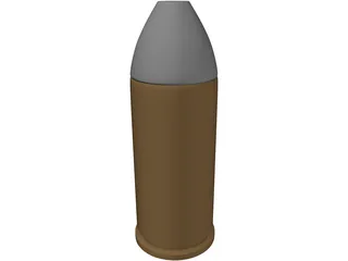 Bullet 9MM Government Edition 3D Model preview
