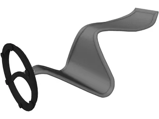 Chair Cappellini 3D Model preview