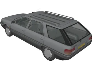 Renault 21 Nevada 3D Model preview