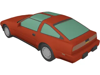 Nissan 300Z (1987) 3D Model preview