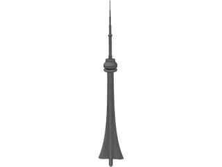 Tower CN Toronto 3D Model preview