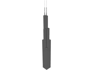 Tower Sears Chicago 3D Model preview