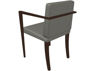 Chair Frenchline 3D Model preview
