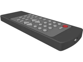 Remote Control Infrared 3D Model preview