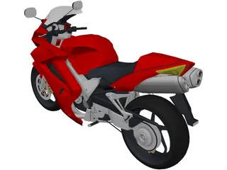Honda Interceptor 3D Model preview
