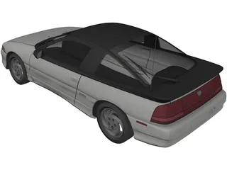 Mitsubishi/Eagle Talon 3D Model preview
