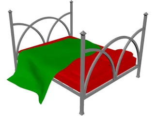 Bed 3D Model preview