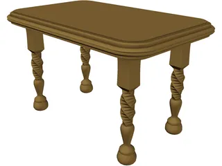 Table 3D Model preview