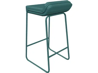 Stool 3D Model preview
