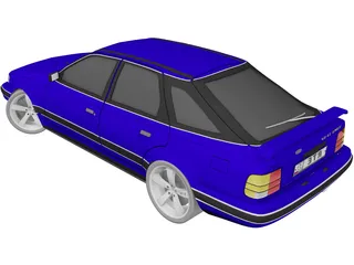 Ford Scorpio 3D Model preview