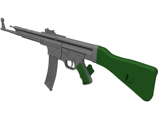 Sturmgewehr 44 3D Model preview