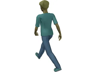 Boy 3D Model preview