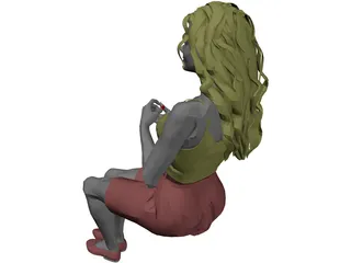 Woman 3D Model preview