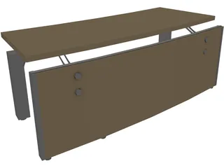 Table Control Centre Multiuse 3D Model preview