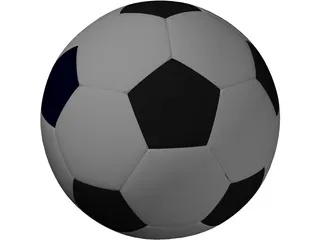 Soccer Ball 3D Model preview