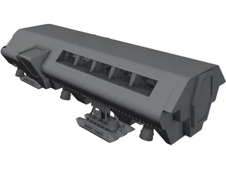 2001 Moonbus 3D Model preview