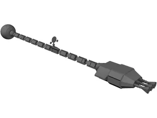 2001 Discovery 3D Model preview