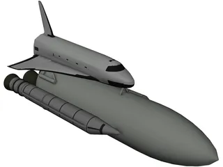 Space Shuttle Buran [+Energia] 3D Model preview