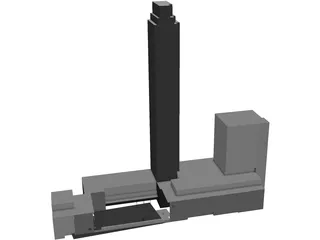 Museum of Modern Art 3D Model preview